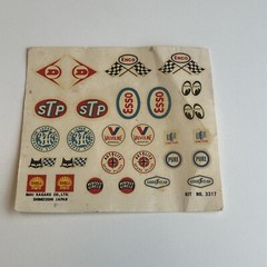 IMAI Excalibur SSK GT Series Model Kit 1-3317-1498 Sticker Sheet ESSO, STP, ENCO