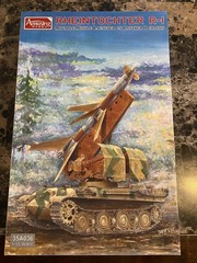1/35 Amusing Hobbies Rhientochter R-1 Rocket Launcher Model Kit