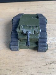 1/72 Modified Tank Painted Fantasy Wars Resin? Wood Die Cast 4”