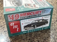 AMT 1949 MERCURY 2 DOOR CLUB COUPE FACTORY SEALED KIT! CIRCA 2013! VMCP!