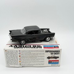 Monogram Supercharged ’56 Chevy 1:24 Scale Model Kit 2255 Partially Assembled