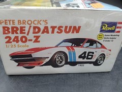 🚦Revell #1422 1:25 Peter Brock’s BRE/DATSUN 240-Z Model Kit – Factory Sealed🔥