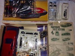 Nichimo 1/24 Scale Ferrari 365 GT4 Berlinetta Boxer Vintage Kit　From Japan