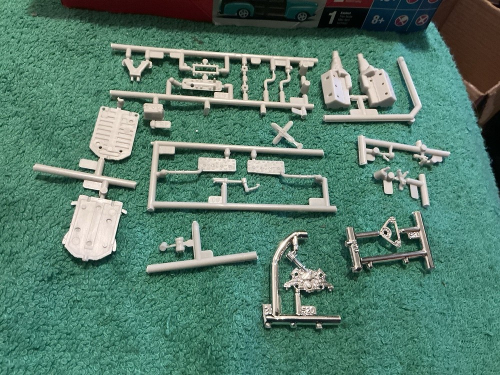 1 25 scale model parts 1941 Ford Woody Engine Parts Lot, More Only