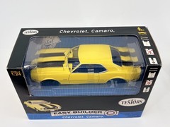 Testers Chevrolet Camaro Metal Body Easy Builder Silver Series Model Kit 1:25