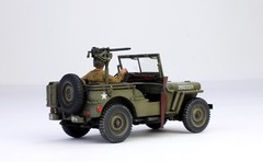 ProBuilt Model US Army Jeep Willys MB 1/4-Ton 4×4 1/35 Scaled Ratio, World War 2