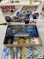 Vintage item 1990s Tamiya 1/10th scale RC Manta Ray 4WD Manta Ray inner bag unop