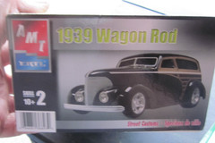 AMT Ertl 1/25 1939 39 Wagon Rod Chevy Chevrolet Street Rod Model Kit NIOB
