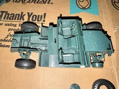Incomplete Vintage Revell Snaptite Hummer Model Kit – Damaged Body