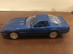 1991 Chevrolet Corvette ZR1 Dealer Promo Car QUASAR BLUE 1:25 AMT / ERTL