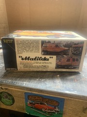 amt matilda custom ford van model kit 1:25 unassembled 2504 decals instructions