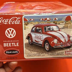 VW Beetle Snap Polar Lights Engine Trans Suspension Model Parts 1:25 New 2
