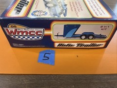 WMCC Auto Trailer W/Optional Rack 1:25 Scale *OPEN BOX – COMPLETE*