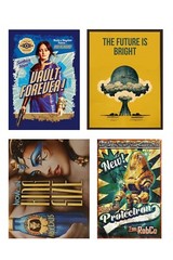 1:18 scale model Fallout morale recruiting pinup posters signs set 2