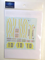 Decalpool 1/12 Suzuki RGB500 Texaco Heron #10 GP Racer 1980 Decal Sheet DP289