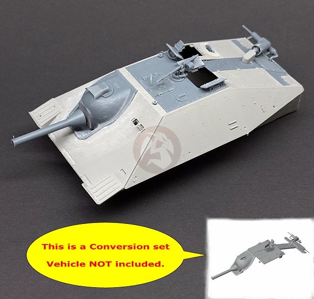 Rado 1/35 Flammhetzer Conversion for Flammpanzer 38(t) (for Takom 2180) RDM35S80