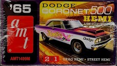 ’65 Dodge Coronet 500 HEMI AMT 1:25 NEW FACTORY SEALED *US Seller*