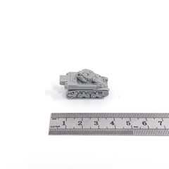 U.S. Army M5A1 Stuart Tank, 3D Printed ,1/144 Scale Mini Tank Model,Resin