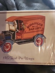 SEALED VINTAGE NOS PYRO VINTAGE BRASS CAR 1967, 1915 FORD PIE WAGON MODEL KIT
