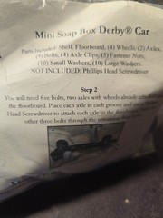 Mini Soap Box Derby Car Gravity Racing Challenge Kit And Extra Car