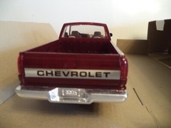 AMT/Ertl 1995 Chevrolet C-1500 Extended Cab, dark garnet Red NEW IN BOX