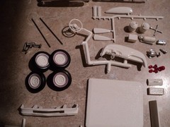 Antique 1/25 SMP 1960 El Camino 3in1 Customizing Kit Complete Minimally Started