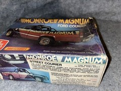 Vintage AMT Matchbox Monroe Magnum Ford Courier Truck 1/25 Model #2710