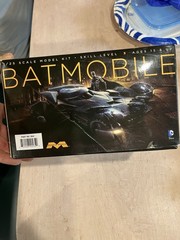 Moebius Models 1/25 Batmobile Model Kit DC Comics Batman, Unpainted MPN 964