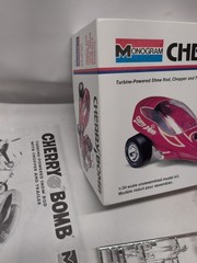 Vintage Monogram Cherry Bomb Kit #6761 w/ Chopper and Trailer 1995 Sealed Parts