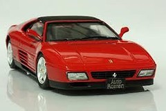 Rare kit Fujimi 1/24 model kit Ferrari 348ts from Japan 10062