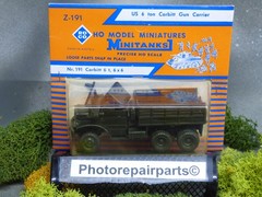 Roco Minitanks WWII US Corbit / White 6T 6×6 Gun Carrier Truck Lot#7512K©