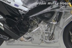 AwardWinner Built Tamiya 1:12 Yamaha Team Yzr-M1 ’09 Rossi Clear Full View+Fork