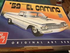 1 25 scale model parts 59 Chevy El Camino Spotlights Only