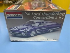 Monogram ‘58 Ford Thunderbird Convertible 2 n’ 1 #85-2385 Released in 2002 NEW