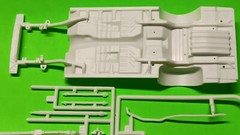 1964 Plymouth Belvedere 1/25 Frame Chassis Axle Rear End Suspension Exhaust