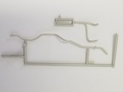 1958 Edsel Pacer EXHAUST from AMT 1:25 Model Kit 58