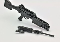 Tomytec 1/12 Little Armory (LA032) M249 Type Plastic Model NEW from Japan