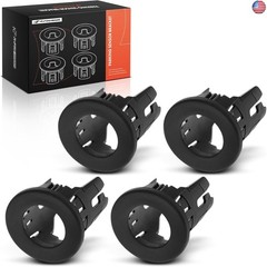A-Premium 4-PC Rear Inner & Outer Parking Assist Sensor Retainer Bezels
