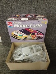 Opened & Complete 1995 ERTL AMT 1/25 Model Kit #5 Kellogg’s Monte Carlo #8187