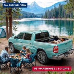 Soft Tri-Fold Truck Bed Tonneau Cover Fit for Ford Maverick 2022 2023 2024 2025