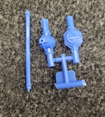 1966 66 Pro Street Nova Chevy II Rear End Axle 1/25 Scale
