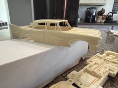 MODELHAUS RESIN 1960 PLYMOUTH SAVOY 4 DOOR SEDAN RESIN KIT! CIRCA 2000’s! VMCP!