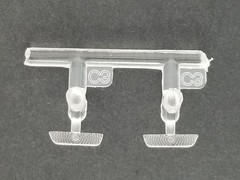1960 Chevy Nomad Station Wagon SIGNAL LIGHTS for AMT 1:25 Model Kit 60 Chevrolet