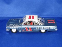 #11 Ned Jarrett Jim Rathman 1961-62 Chevrolet 1/24th – 1/25th Scale Decals