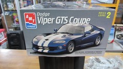 AMT Dodge Viper GTS Coupe Blue Model Kit NEW CIB FREE SHIP