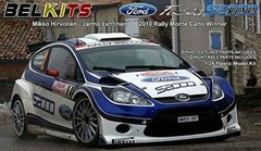 Rare kit Bell kit 1/24 Model kit Ford Fiesta S2000 from japan 3953