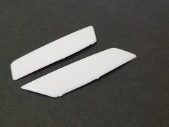 1949 Mercury Custom CRUISER FENDER SKIRTS for Revell 1:25 Model Kit 49 BUBBLE