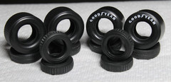 8 SUPER WIDE SPECIAL DRAG SLICKS (2 PAD PRINT G-YEAR (2) SUPER STREET & 4 FRONT