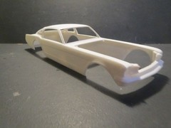 66′ Mustang Longnose AWB 1/25 Resin Body from Fremont Racing Specialties
