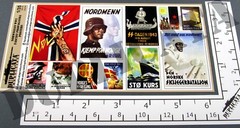 Diorama Accessory – 1/35 Fascist Norway Propaganda Posters, Various Sizes – WW2